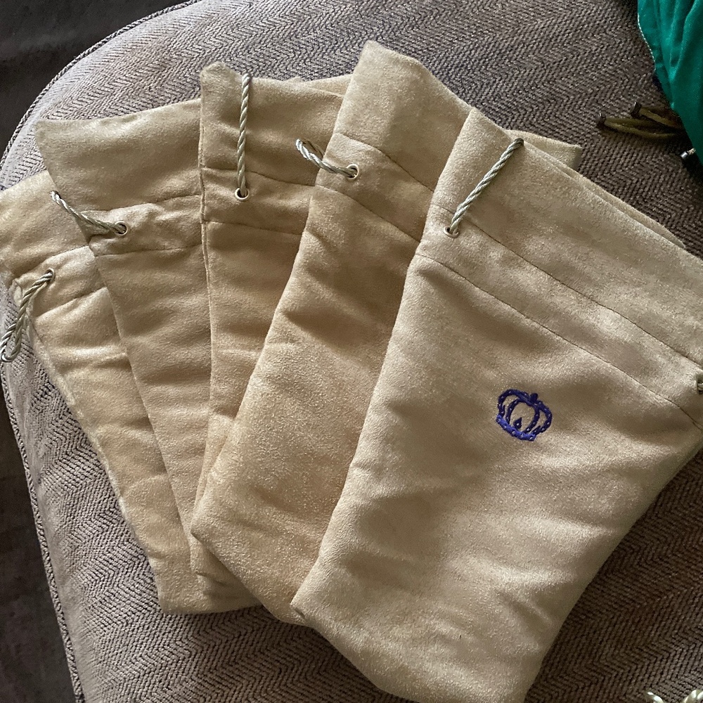 Suede 750ml crown Royal bags